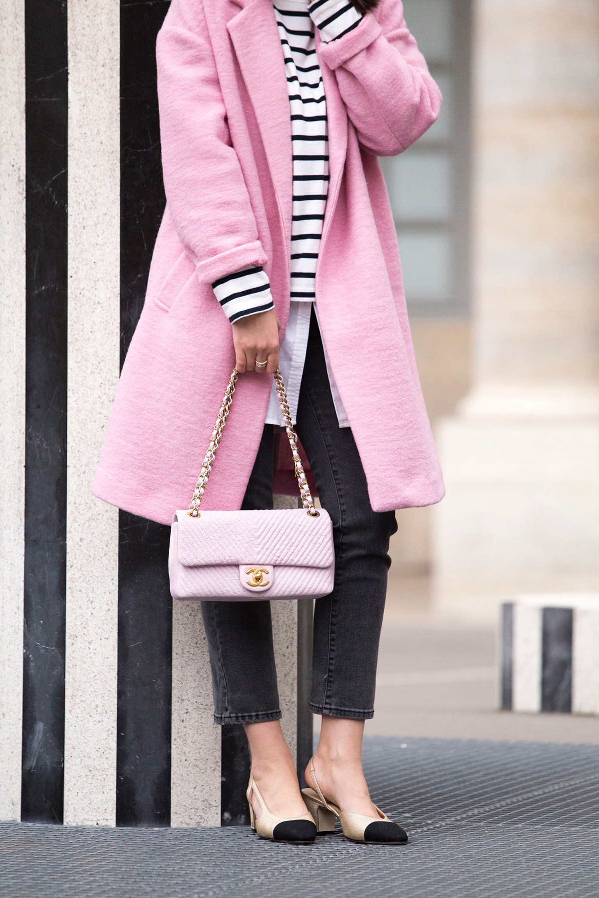 Chanel Pink Bag & Chanel Mules by Stella Asteria Fashion & Lifestyle Blogger