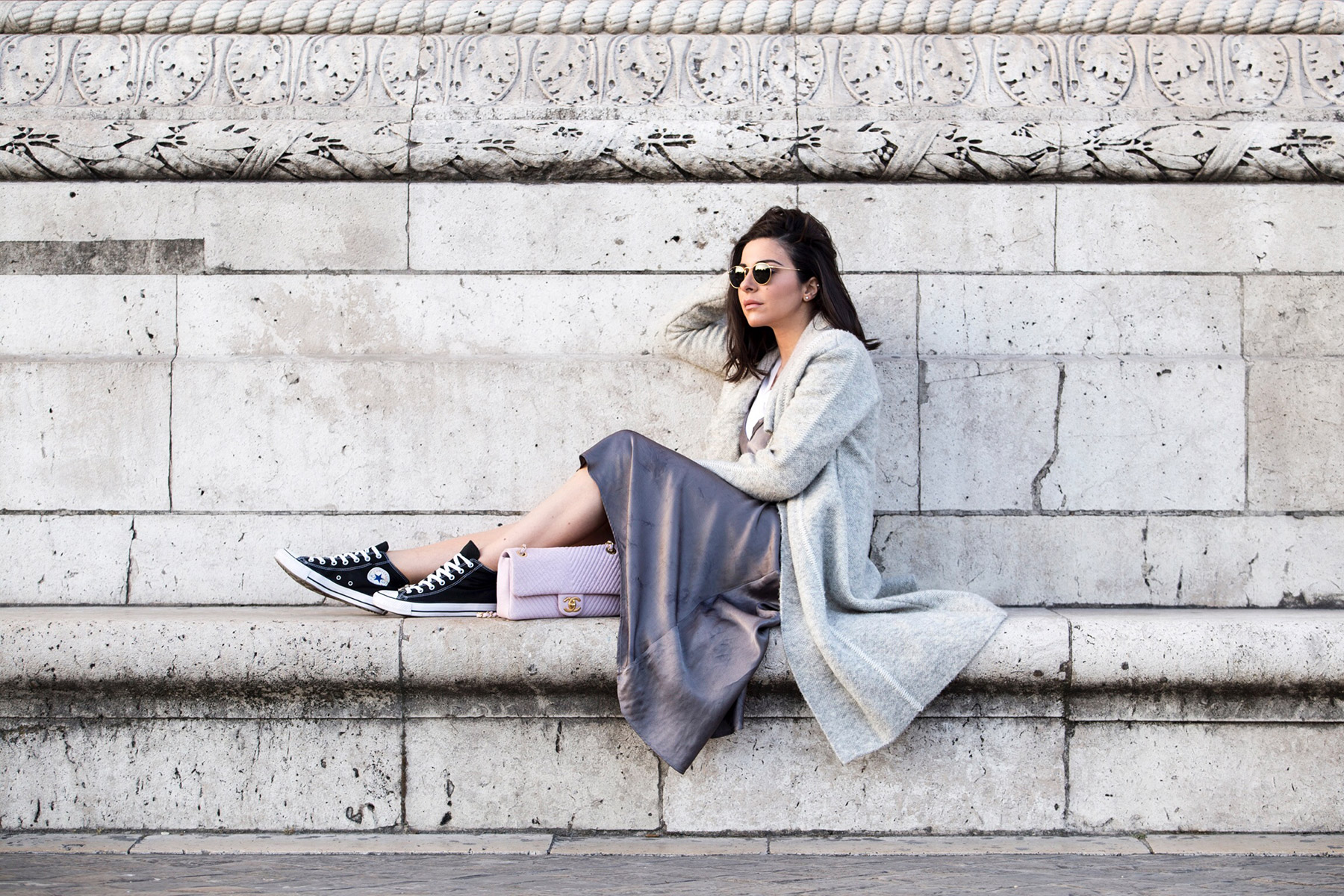 how to wear a spring dress when it's still cold - Stella Asteria Fashion & Lifestyle Blogger