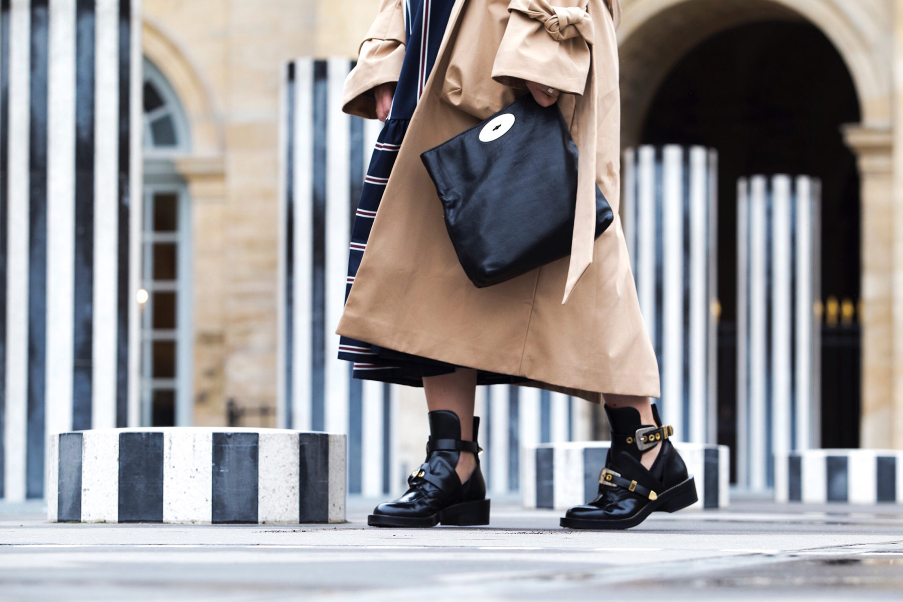 balenciaga combat boots womens